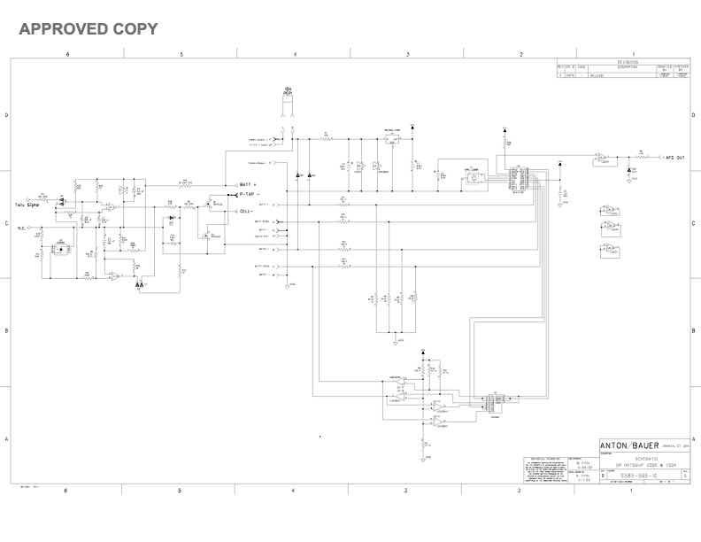 Anton Bauer QR-HOTSWAP technical manual preview