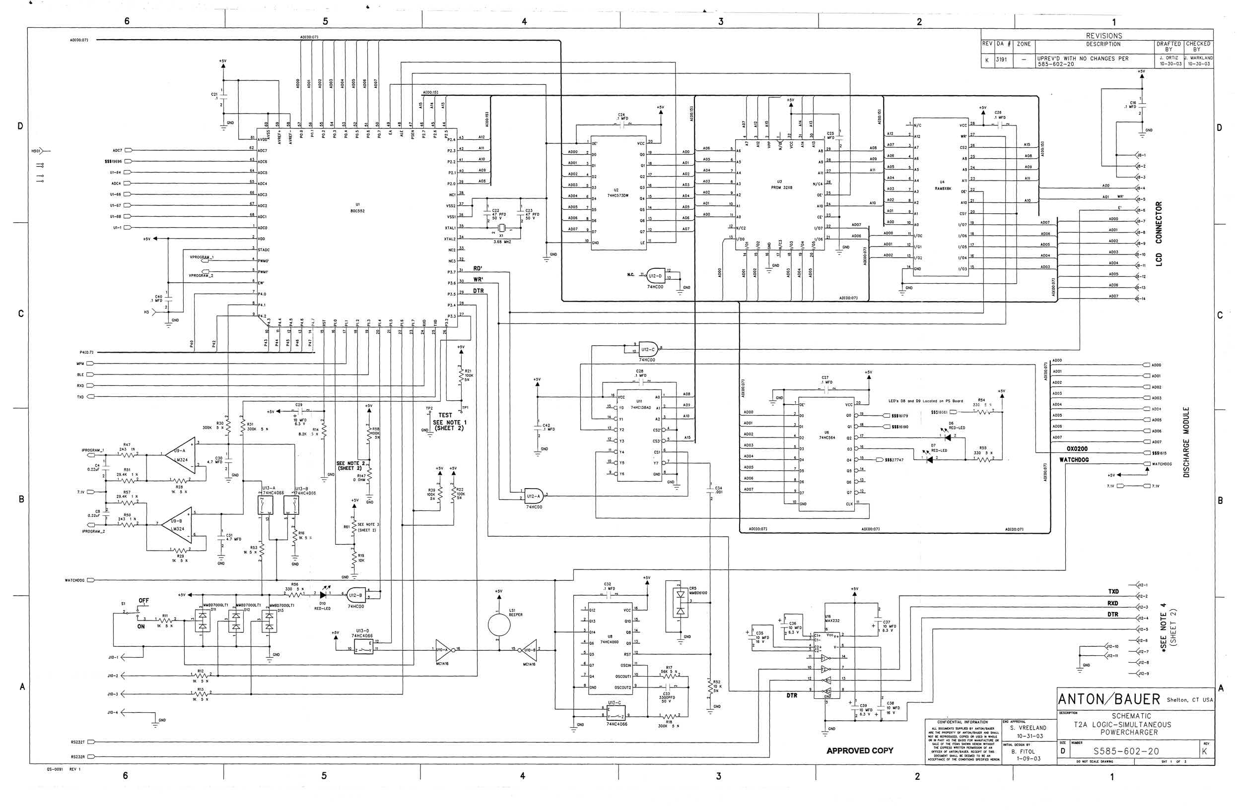 Anton Bauer T2A technical manual preview