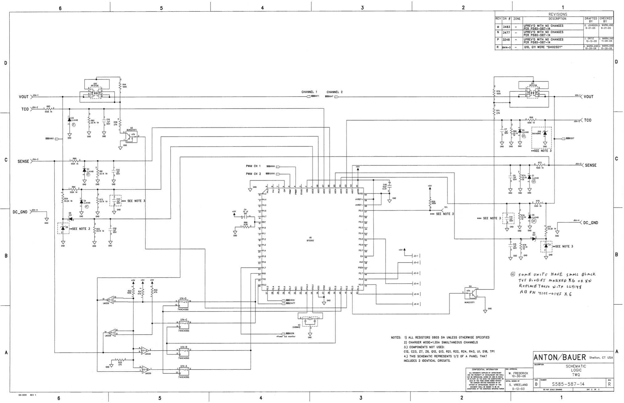 Anton Bauer TWQ technical manual preview