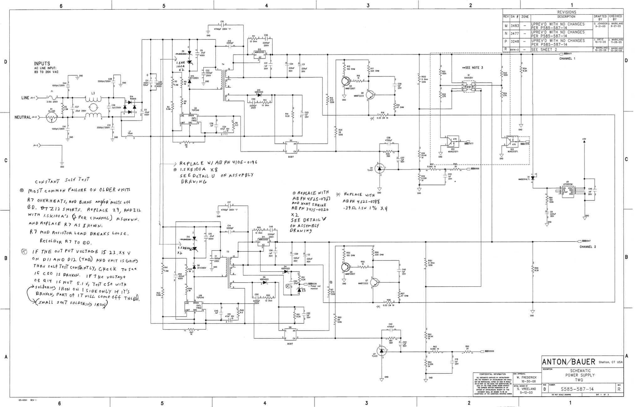 Anton Bauer TWQ technical manual preview