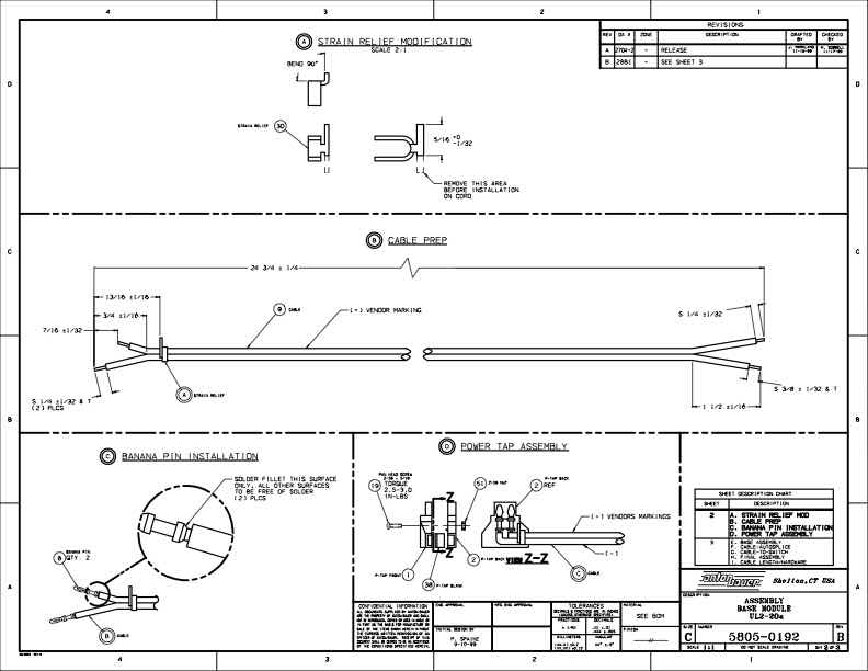 Anton Bauer UL2-20 technical manual preview