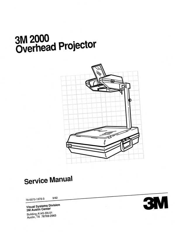 3M 2000 technical manual preview