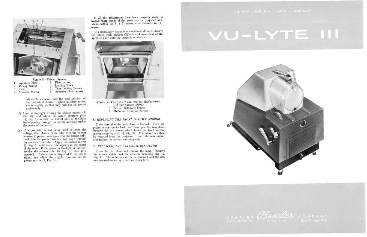 Beseler Lyte 3 technical manual preview