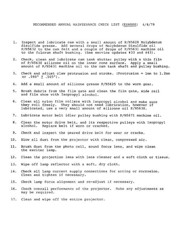 EIKI General Docs technical manual preview