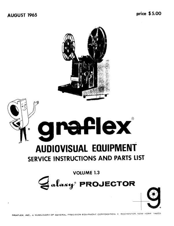 Graflex Galaxy technical manual preview