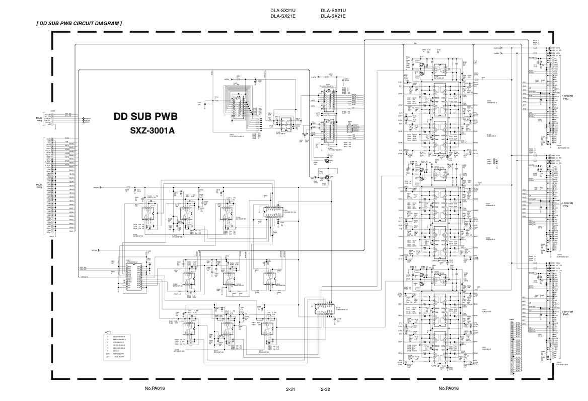 JVC DLA-SX21 technical manual preview