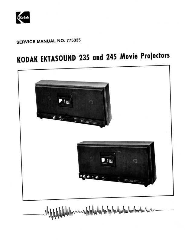 Kodak 235 technical manual preview