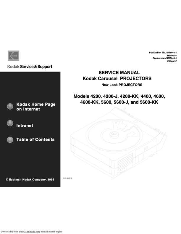 Kodak 4000-5000 technical manual preview