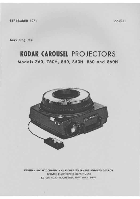 Kodak General Docs technical manual preview