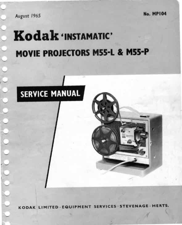 Kodak M55 technical manual preview
