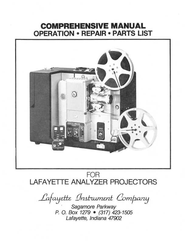Lafayette AAP 100-300 technical manual preview
