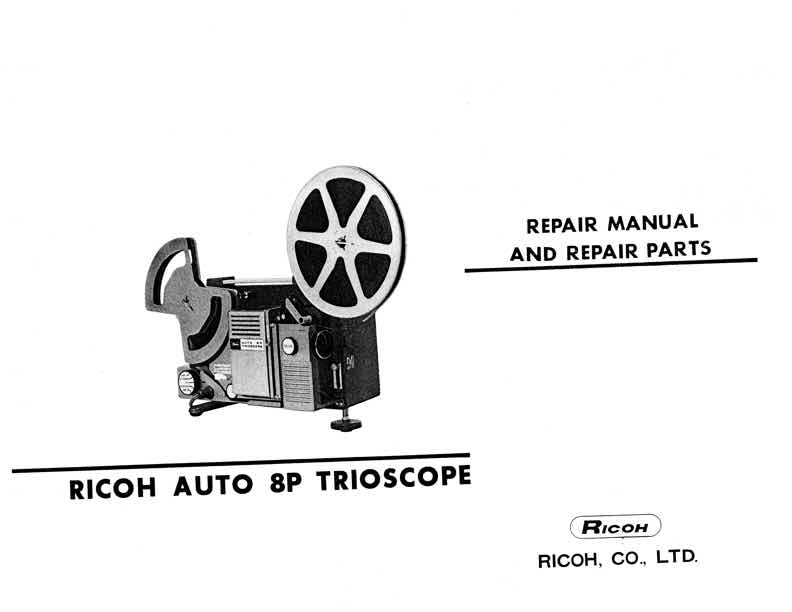 Ricoh 8 technical manual preview