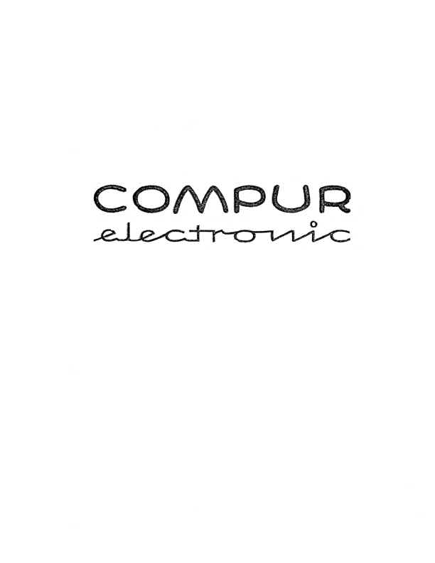 Compur Prontor technical manual preview