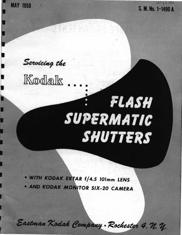 Kodak Supermatic technical manual preview