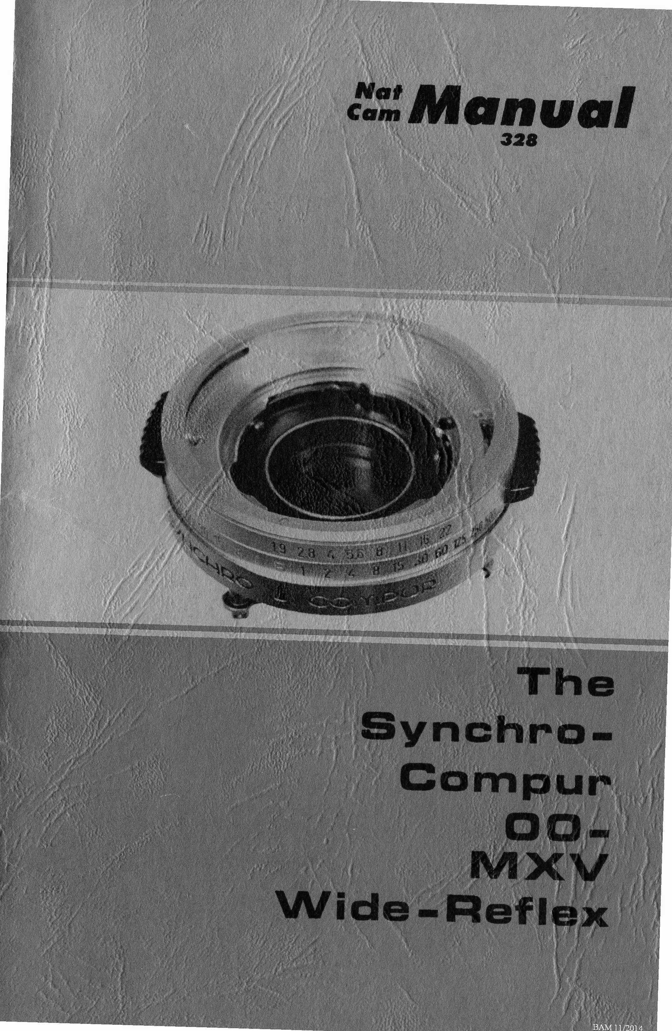 NatCam Reflex technical manual preview