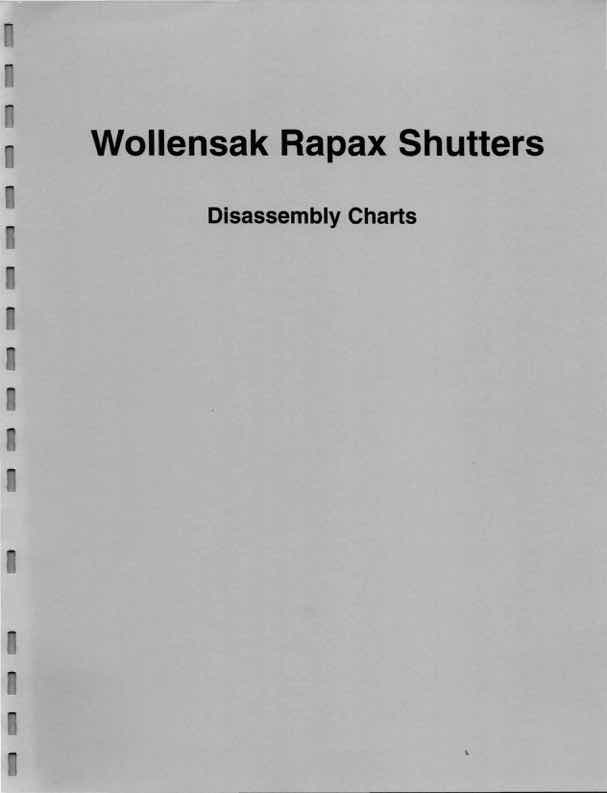 Wollensak Rapax technical manual preview