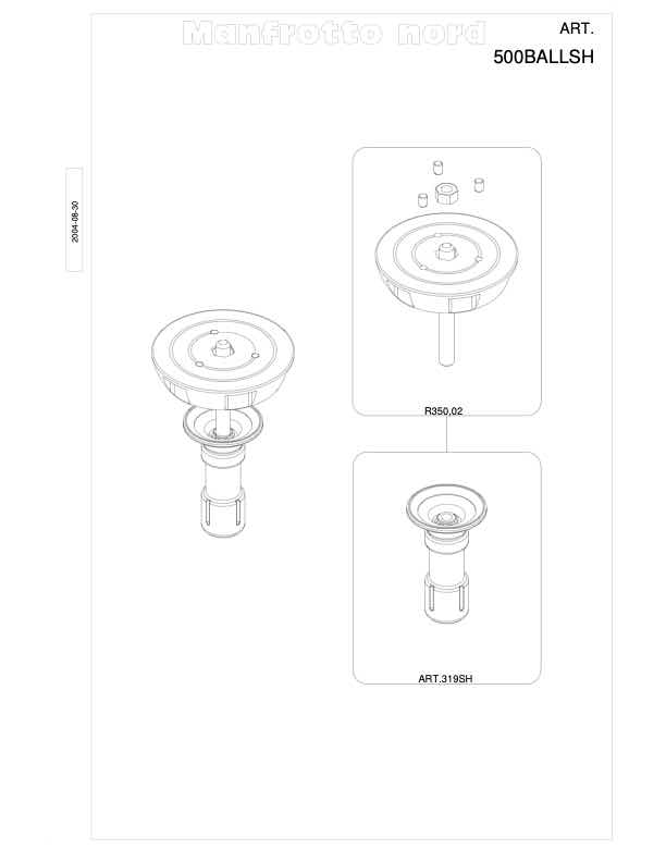 Manfrotto 500MV technical manual preview