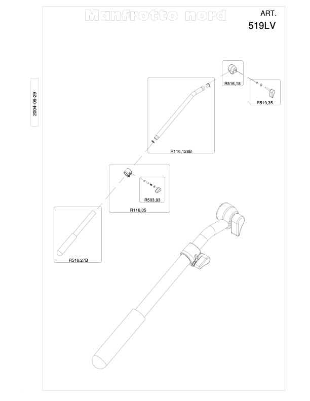 Manfrotto 519 technical manual preview