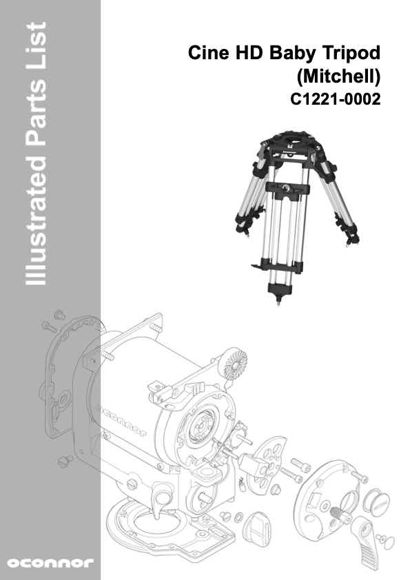Oconnor CINE HD technical manual preview