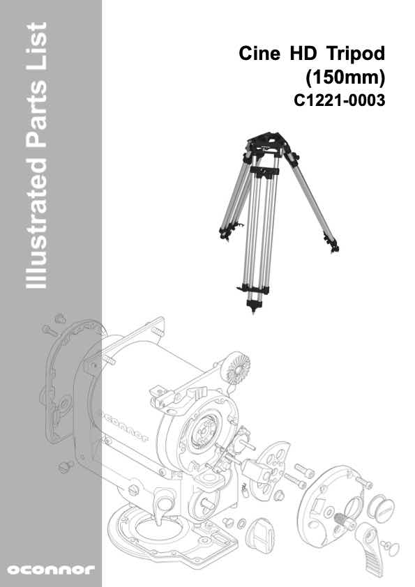 Oconnor CINE HD technical manual preview
