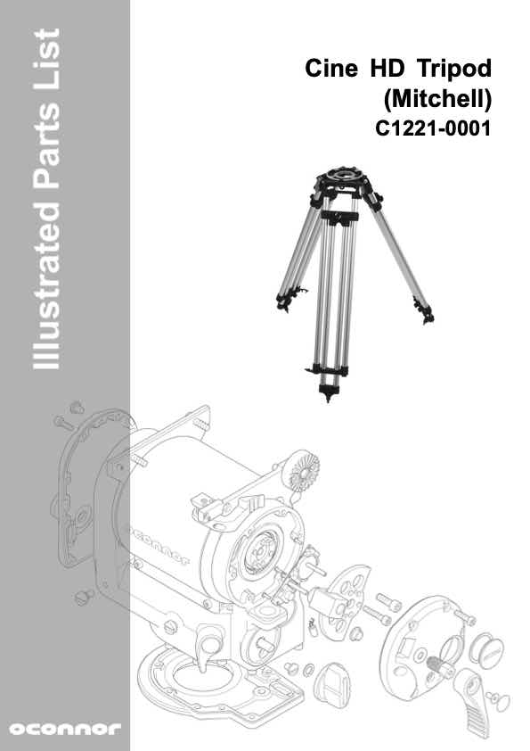 Oconnor CINE HD technical manual preview