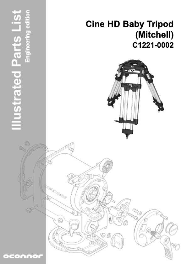 Oconnor CINE HD technical manual preview