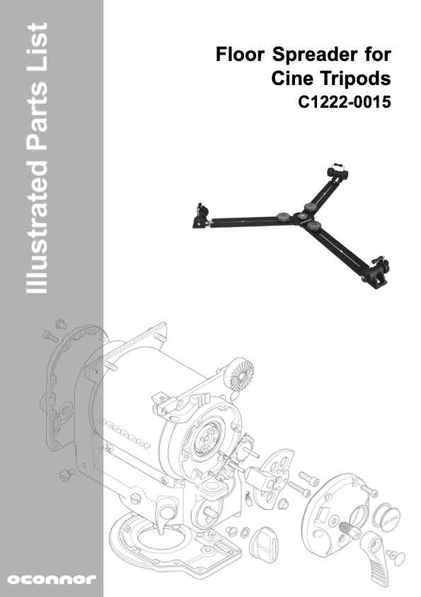 Oconnor Spreader technical manual preview