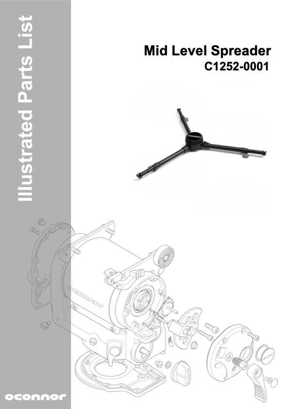 Oconnor Spreader technical manual preview