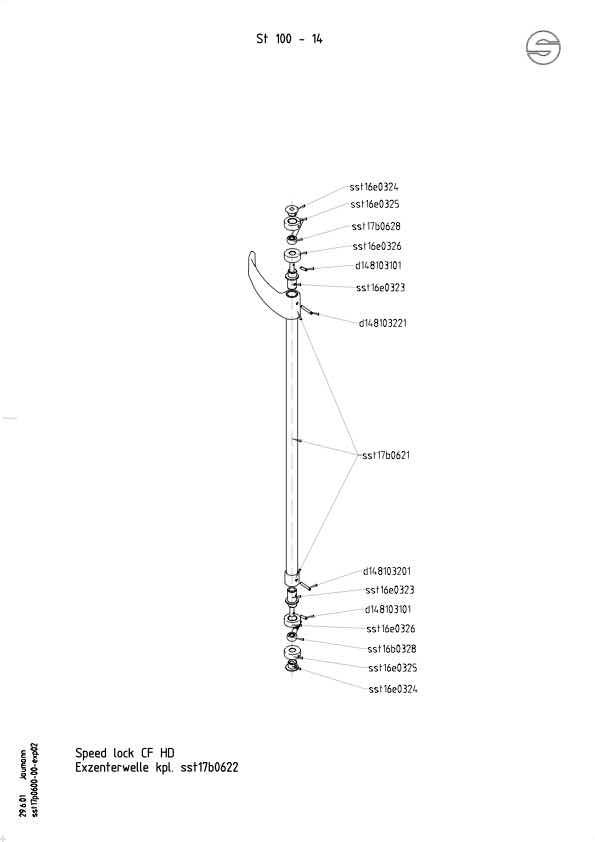 Sachtler Speed Lock CF HD technical manual preview