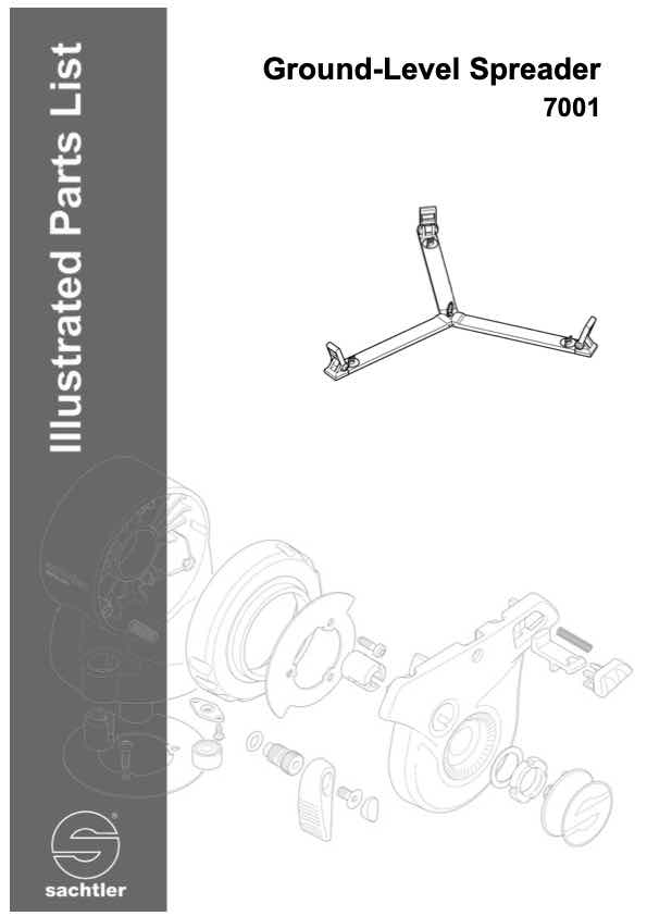 Sachtler Spreder ACE technical manual preview