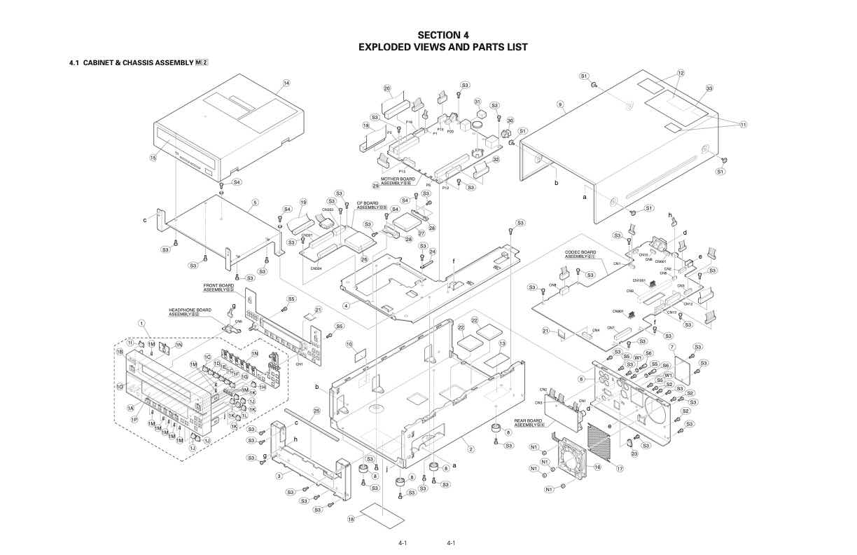 JVC BD-X200E(A) technical manual preview