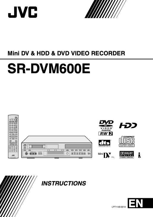 JVC SR-DVM600EU technical manual preview