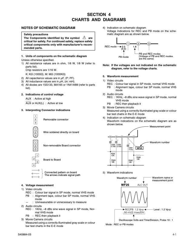 JVC SR-VS10E technical manual preview