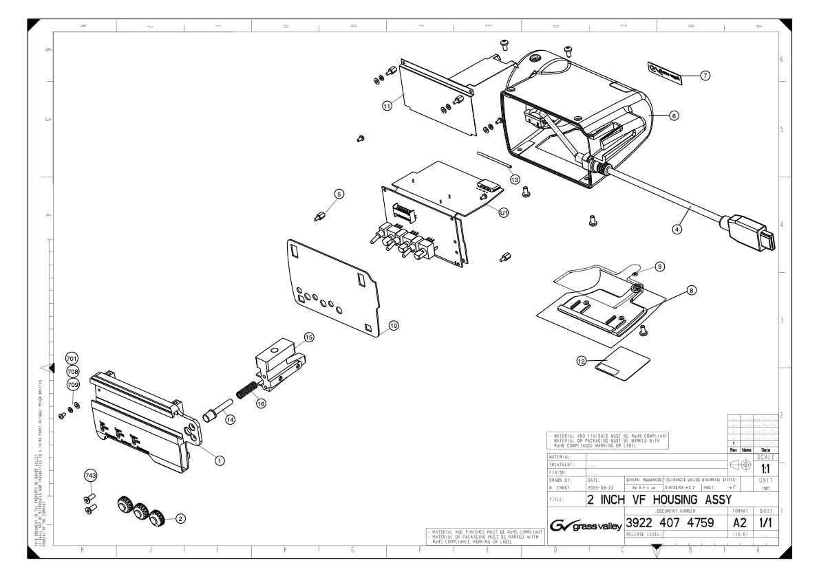 Grass Valley DMC-1100 technical manual preview