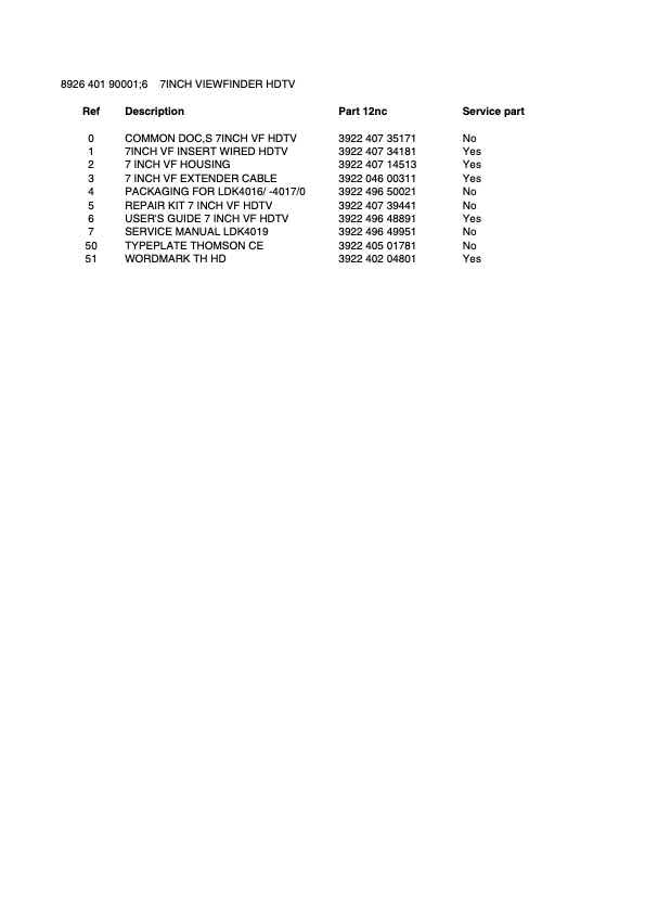 Grass Valley LDK4019 00 technical manual preview