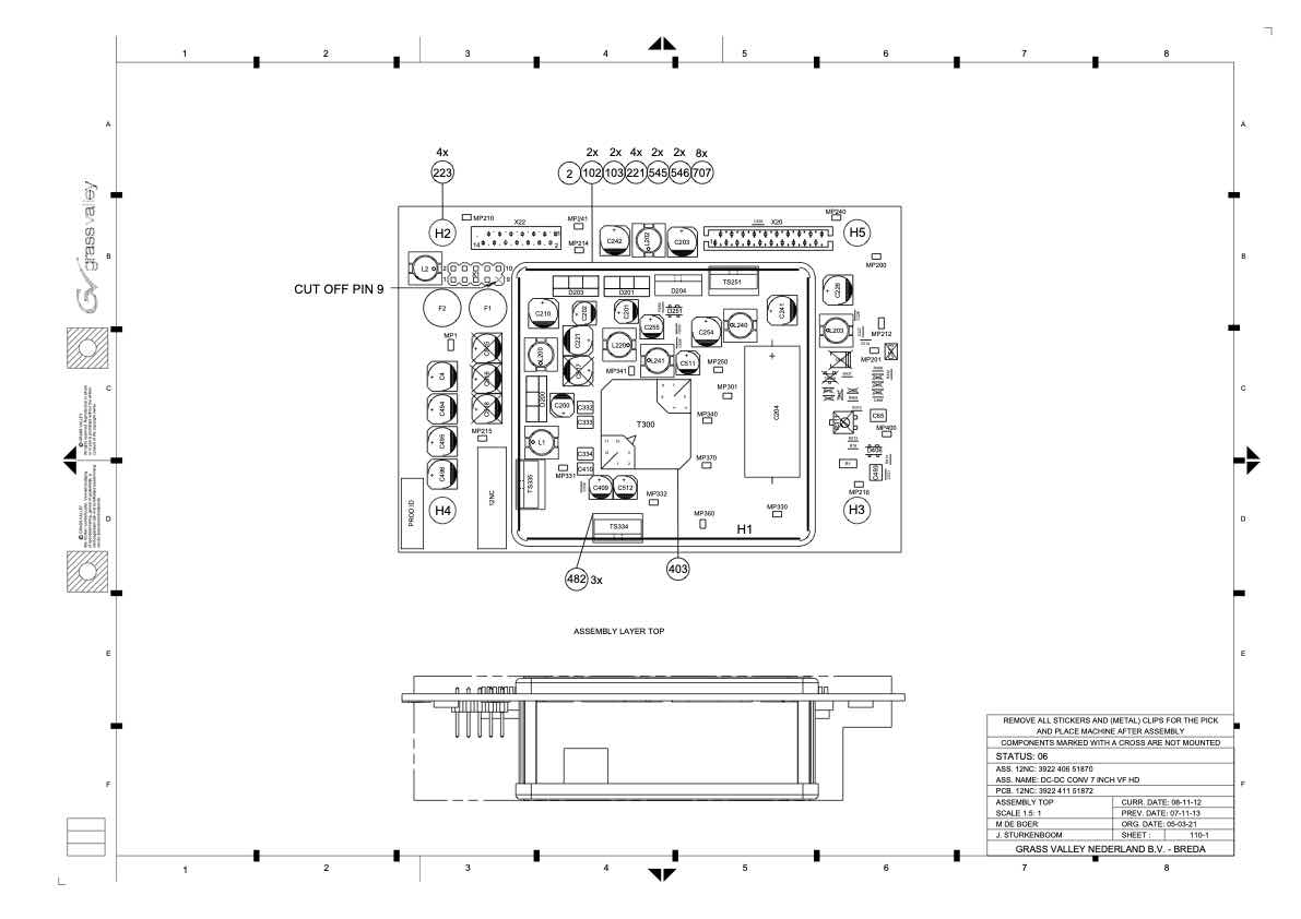 Grass Valley LDK4019 technical manual preview