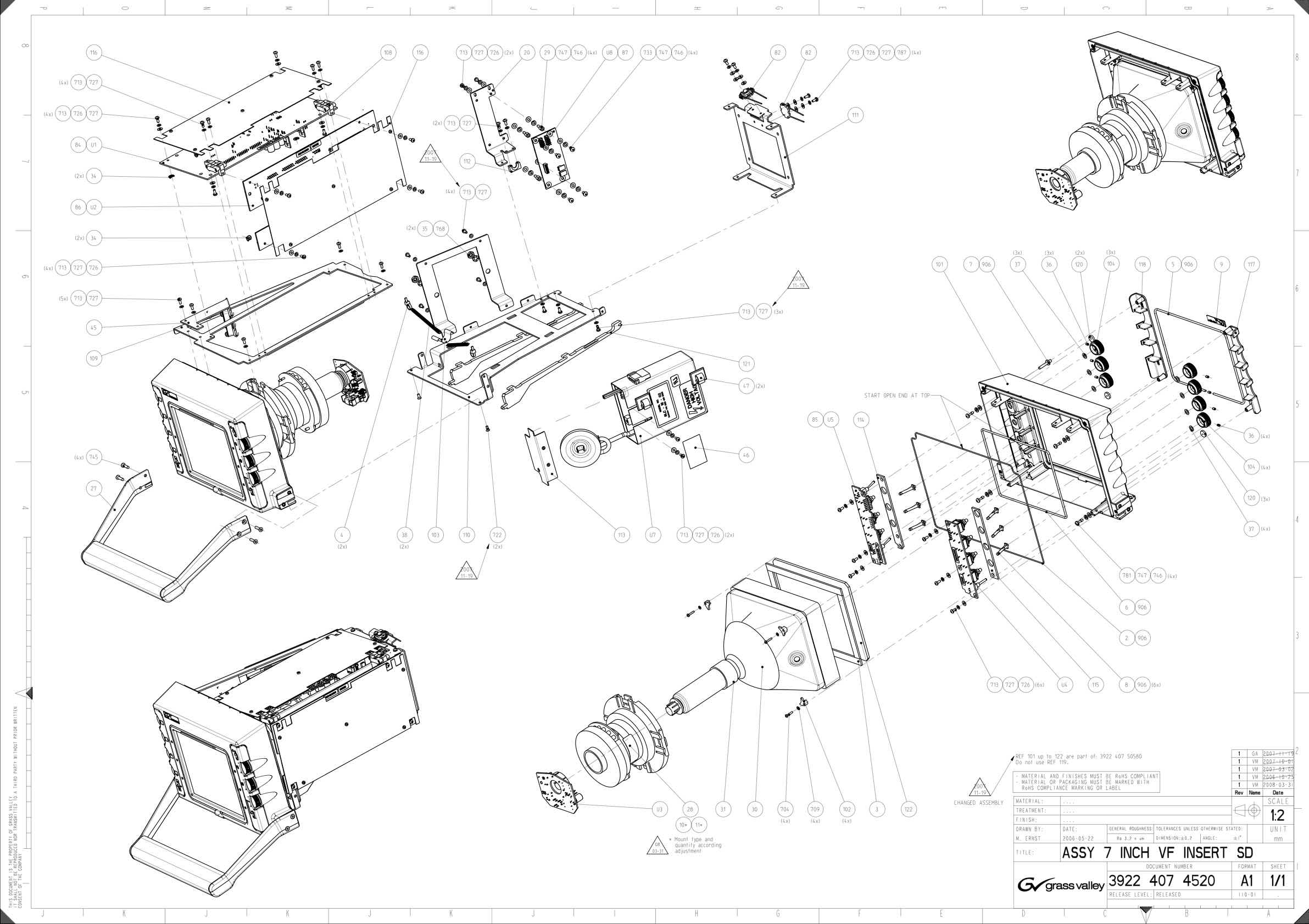 Grass Valley LDK4020 technical manual preview