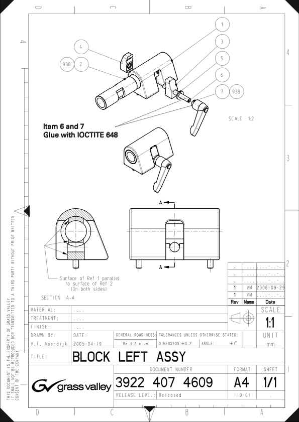 Grass Valley LDK4020 technical manual preview