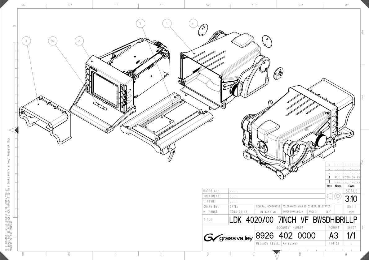 Grass Valley LDK4020 technical manual preview