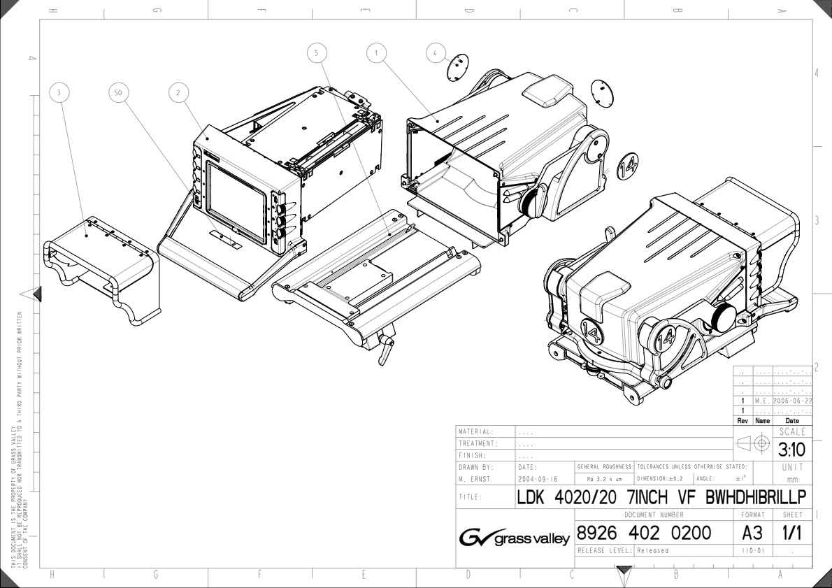 Grass Valley LDK4020 technical manual preview