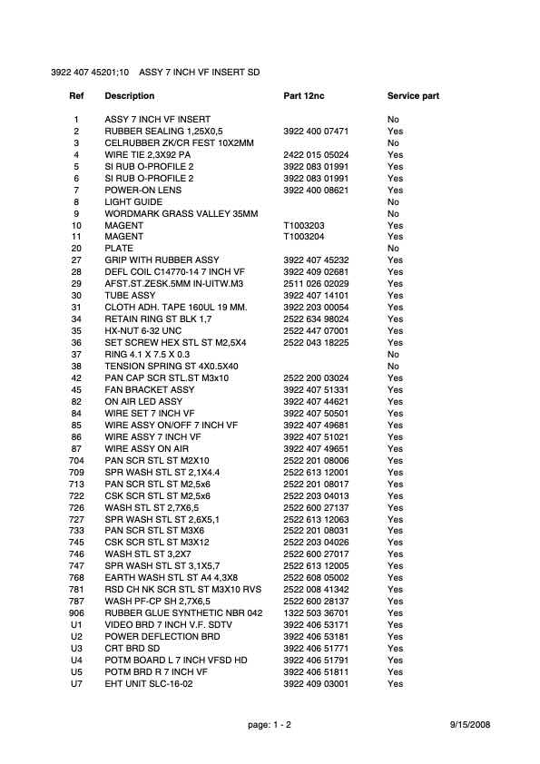 Grass Valley LDK4020 technical manual preview