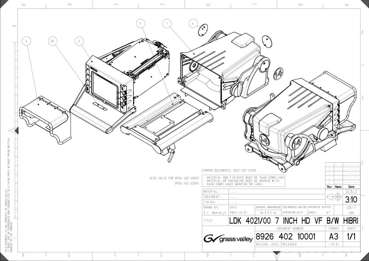 Grass Valley LDK4021 technical manual preview