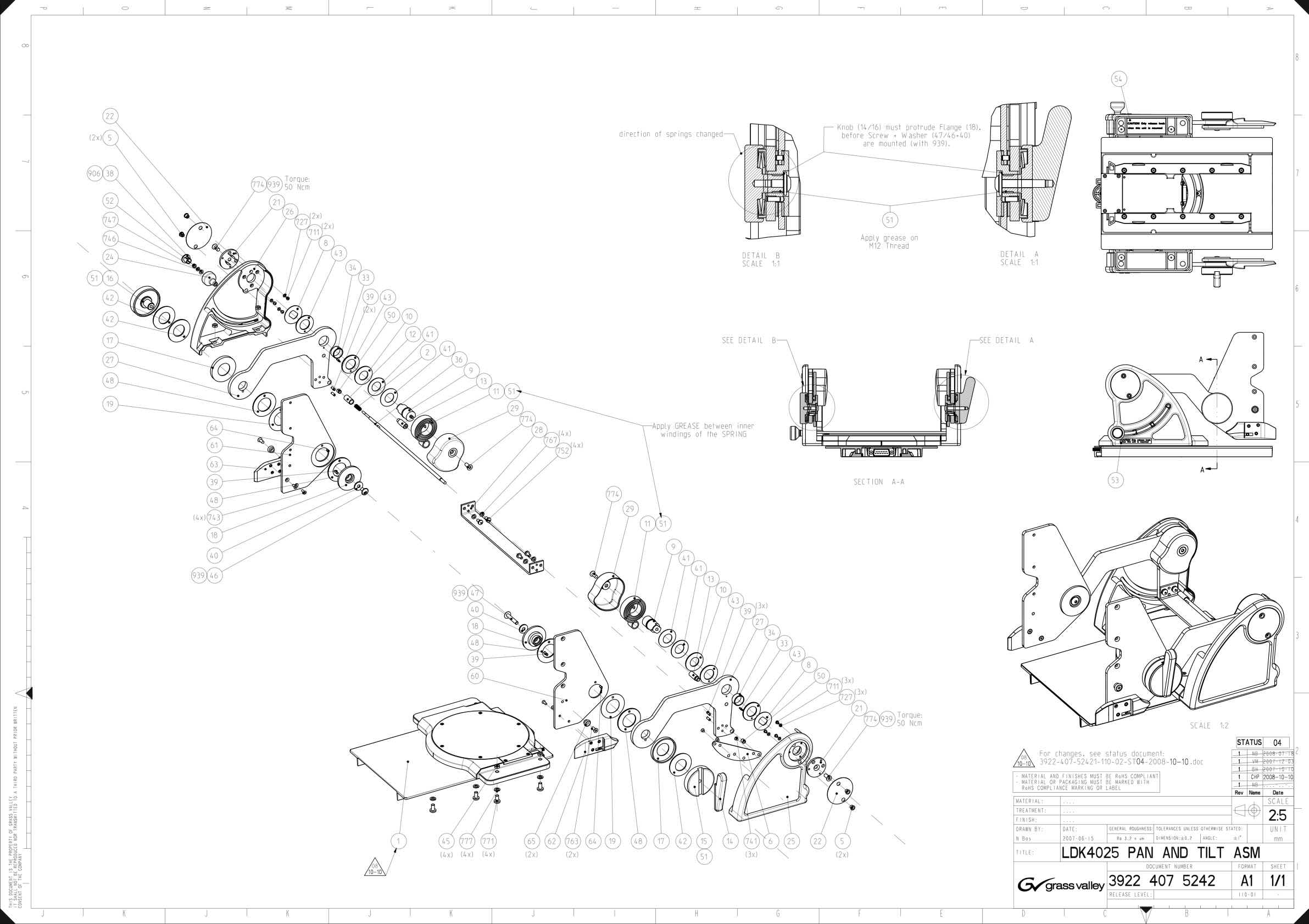 Grass Valley LDK4025 5308 technical manual preview