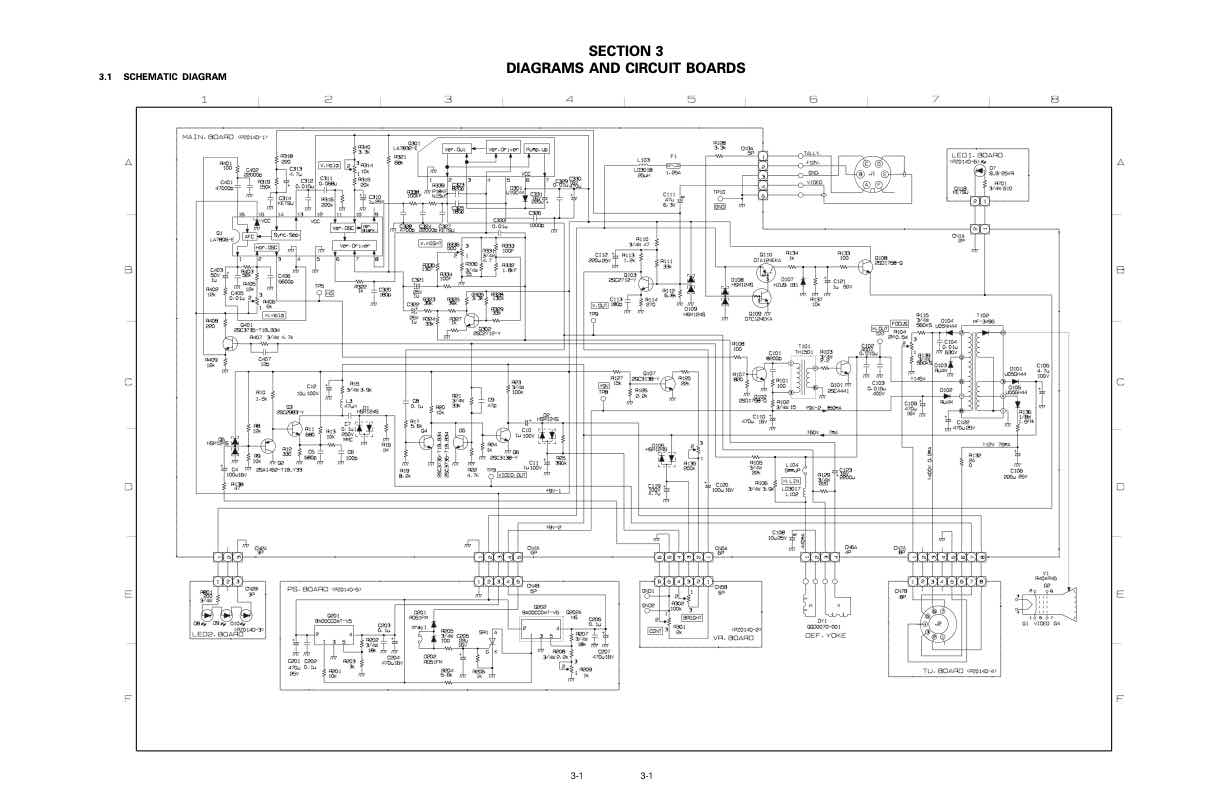 JVC VF-P400E(B) technical manual preview